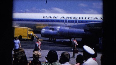 1966: Ceremony Punchbowl Lake Wilson Kapiolani Park. People Gather To Watch An