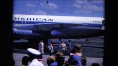 1966: Ceremony Punchbowl Lake Wilson Kapiolani Park. People Gather To Watch An
