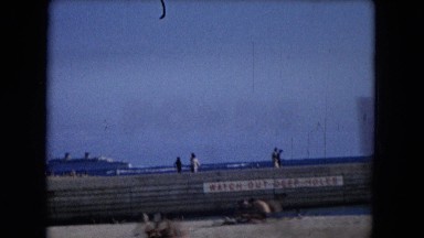 1966: Ceremony Punchbowl Lake Wilson Kapiolani Park. People Gather To Watch An