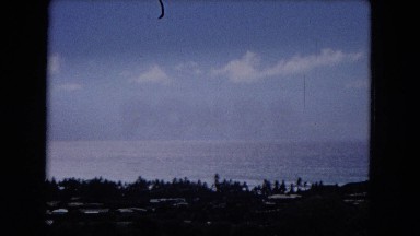 1966: Ceremony Punchbowl Lake Wilson Kapiolani Park. People Gather To Watch An