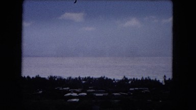 1966: Ceremony Punchbowl Lake Wilson Kapiolani Park. People Gather To Watch An