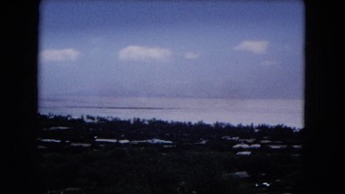1966: Ceremony Punchbowl Lake Wilson Kapiolani Park. People Gather To Watch An
