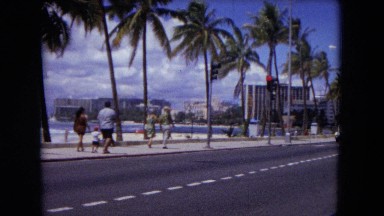 1966: Ceremony Punchbowl Lake Wilson Kapiolani Park. People Gather To Watch A Traditional Dance
