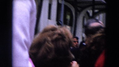 1966: Ceremony Punchbowl Lake Wilson Kapiolani Park. People Gather To Watch An