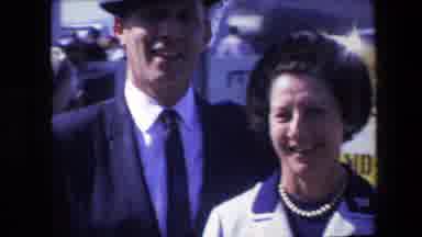 AMSTERDAM NETHERLANDS-1967: Proud Parents Of Their Son Accomplishments