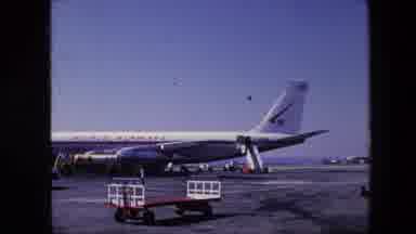 Amsterdam Netherlands (1967): Airplane Runway