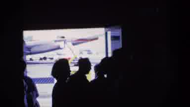Amsterdam Netherlands (1967): Busy Holiday People Family Traveling Airport