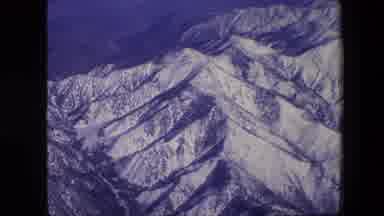 Amsterdam Netherlands (1967): Mountain View From The Plane