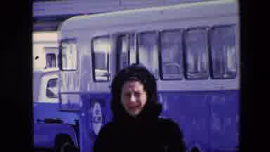 Amsterdam Netherlands (1967): Woman Speaks On The Street