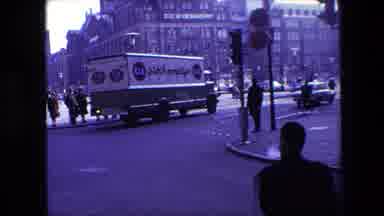 Amsterdam Netherlands (1967): People Crossing The Street, Going To Work, Living
