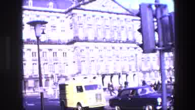 Amsterdam Netherlands (1967): Ornate Older Building In Europe