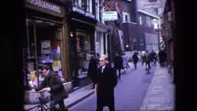 Amsterdam Netherlands (1967): Bike Ride In The City