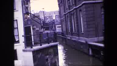 Amsterdam Netherlands (1967): Rain Contributing To Heavy Flooding In An Urban