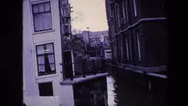 Amsterdam Netherlands (1967): Peaceful Moment On The Canal