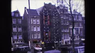 Amsterdam Netherlands (1967): Viewing Of A Building With Decorations Consisting Of
