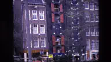 Amsterdam Netherlands (1967): Jumping Grounds Standing Window Moving Car Moving