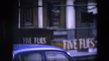 Amsterdam Netherlands (1967): Downtown City Traffic In A Busy Neighborhood During