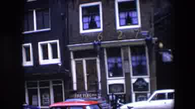 Amsterdam Netherlands (1967): Old Building Details