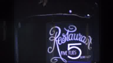 Amsterdam Netherlands (1967): Restaurant Near Greenhouse Garden Of Many Colorful