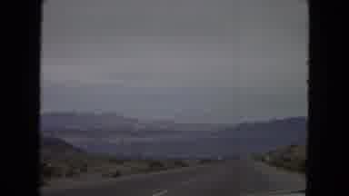 Arizona (1967): Driving Across Desert Reading Signs And Looking At The Vast