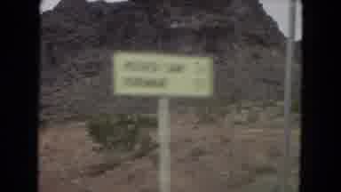 Arizona (1967): Car Ride Video Tracking Hills And Mountains In The Southwest