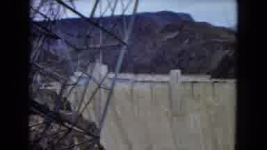 Arizona (1967): Women Views Large Water Dame Along Side Ascended Rocky Slopes