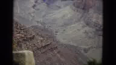 Arizona (1967): Panoramic View Of Grand Canyon From Above During Sunny Day