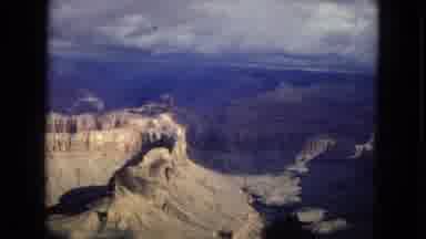 Arizona-1967: A Chain Of Mountain Appear As If Floating On Water