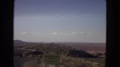 Arizona (1967): Landscape View Of Desert While Driving On The Interstate