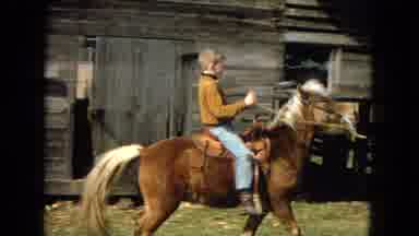 Arizona (1967): A Little Boy Riding A Pony.
