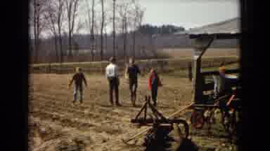 Arizona (1967): Two Kids One Girl And One Boy On A Farm With Two Men. One Riding A