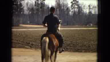 Arizona (1967): Boy Riding Horse By A Field