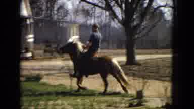 Arizona (1967): Man Riding A Cranky Pony