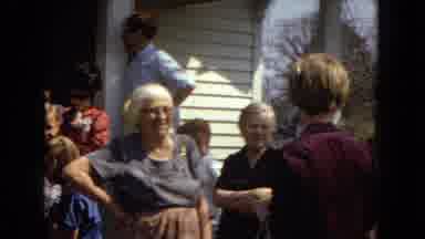 Arizona (1967): Meeting Of People Outside A House From The 1960s