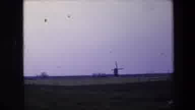 Brussels Belgium (1967): Windmill And Flowers