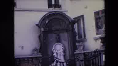 Brussels Belgium (1967): Old Clock