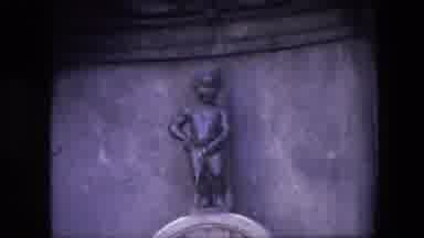 Brussels Belgium (1967): Fountain That Resembles A Child Urinating Whilst Standing