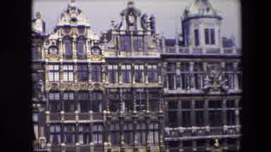 Brussels Belgium (1967): A Magnificent Palace Up In The Sky.