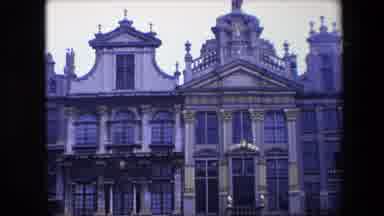 Brussels Belgium (1967): Beautiful Structure With Statue On Top