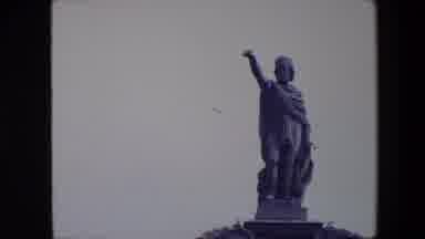 Brussels Belgium (1967): Iconic Statue Of Man Extending Arm