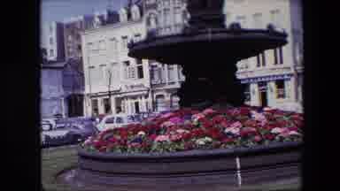 Brussels Belgium (1967): Beautiful Fountain In A City
