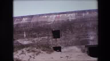 Calais France (1967): Building Being Slowly Buried By Time
