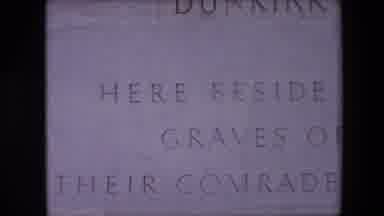 Calais France (1967): A Historical Marker With Inscription Commemorates The Fallen