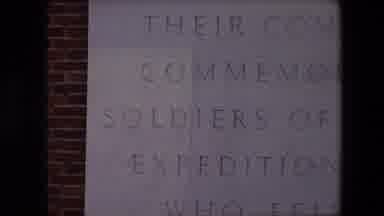 Calais France (1967): Memorial Sign For British Military