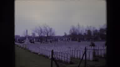 Calais France (1967): A Graveyard With Many Gravestones