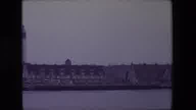 Calais France (1967): Wintry Scene Of European City At Riverfront
