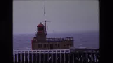 Calais France (1967): A Lighthouse Stationed At The End Of A Pier.