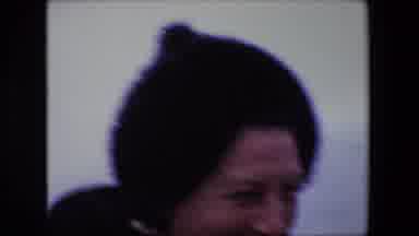 Calais France (1967): Woman And Man Laughing On A Boat