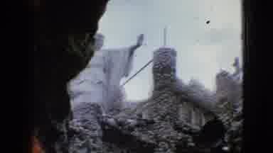 Iowa USA (1967): A Statue On An Ancient Ruins