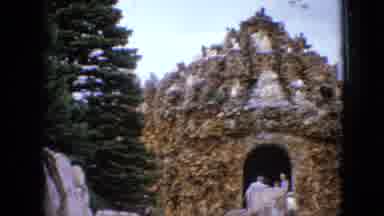 Iowa USA (1967): Scenic Day In Park With Enormous Rocks